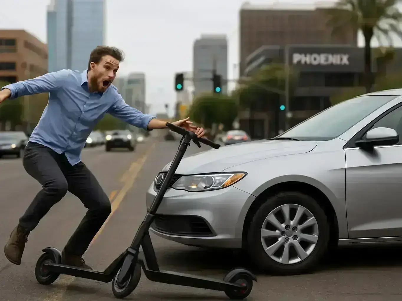 Legal help for Scottsdale pedestrian hit by e-scooter near Indian Bend Wash Greenbelt walkway