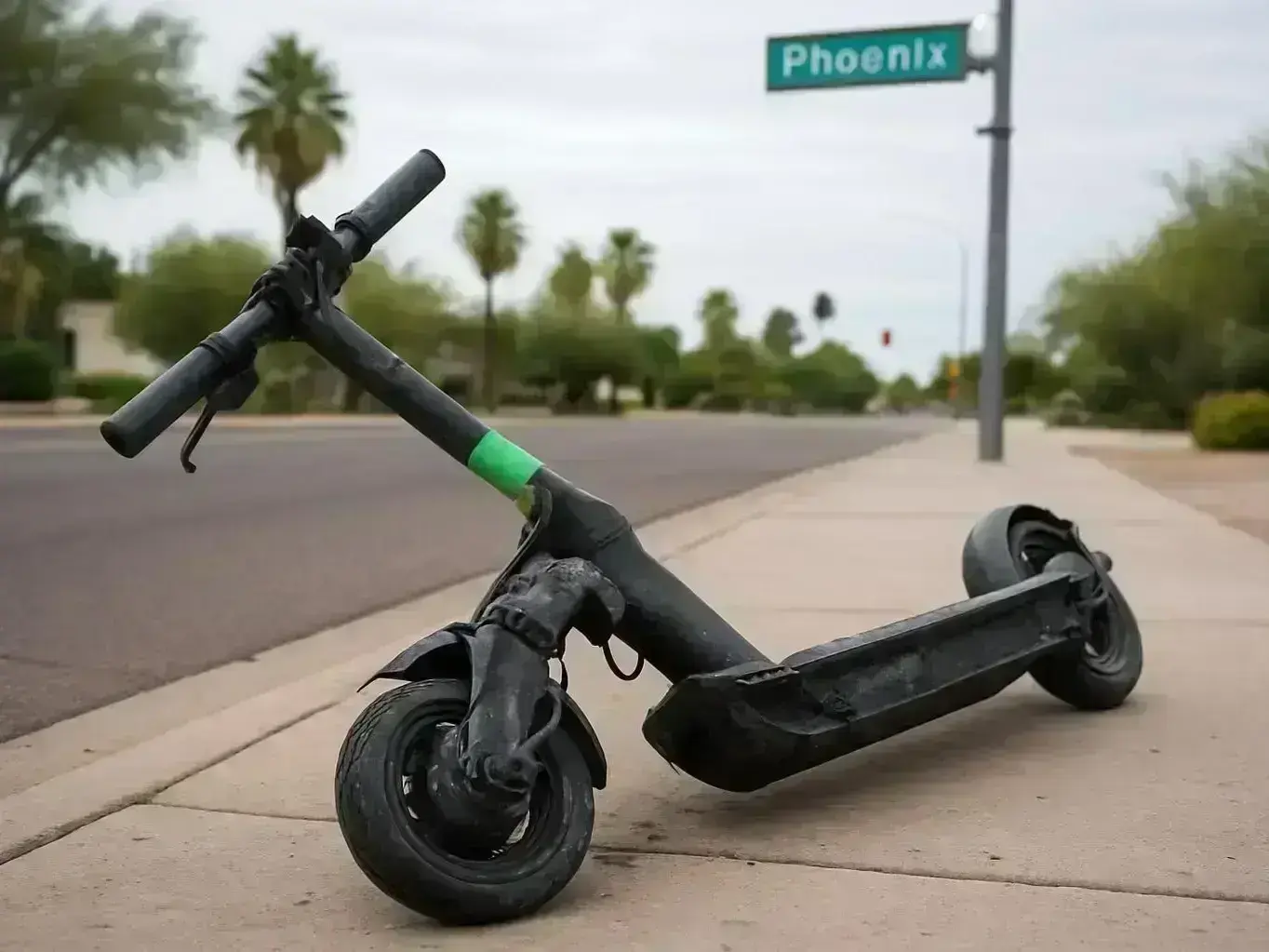 Courtroom in Mesa handling wrongful death lawsuit from e-scooter accident