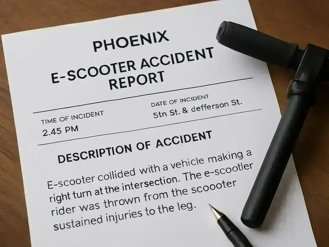 E-Scooter Accident Lawyer for Settlement Negotiation in Chandler, AZ