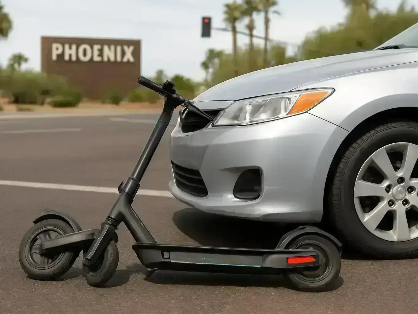 Legal team reviewing medical records and accident reports for Gilbert e-scooter injury case